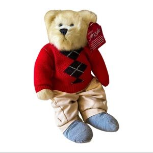 Argyle stuffed Bear